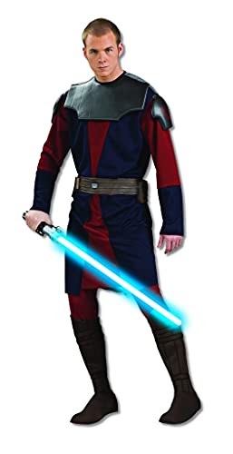 Rubie's Men's Star Clone Wars Deluxe Anakin Skywalker Costume, Multicolor, Extra-Large