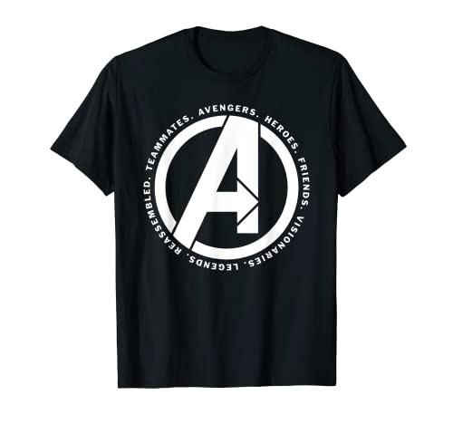 Marvel Avengers: Endgame Logo Heroes and Legends T-Shirt T-Shirt