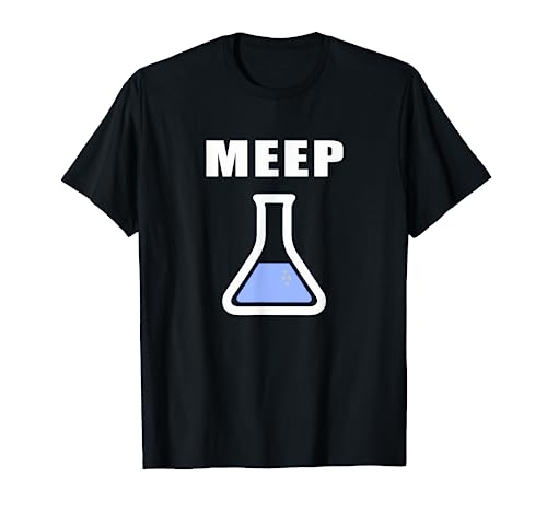 Meep Beaker Shirt Funny Science Experiment Lab Test Tube