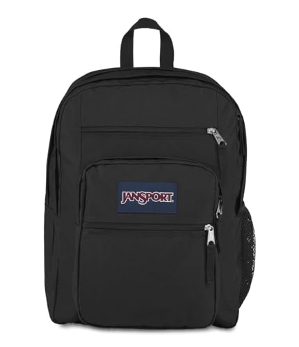 JanSport Laptop Backpack - Computer Bag with 2 Compartments, Ergonomic Shoulder Straps, 15” Laptop Sleeve, Haul Handle - Book Rucksack - Black