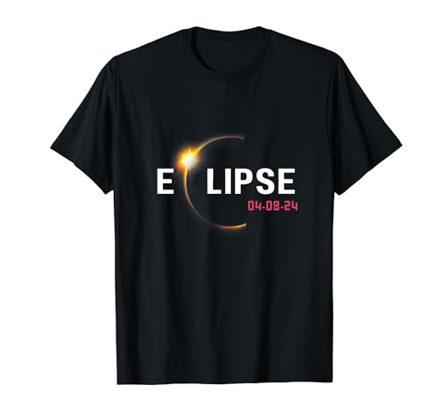 2024 Solar Eclipse 2024 04.08.24 Eclipse Mens Womens Kids T-Shirt