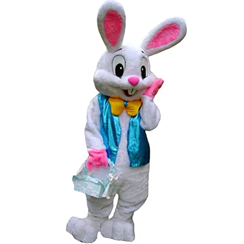 UBCM Easter Rabbit Bunny Rabbit Mascot Costume Adult Size Fancy Dress Halloween