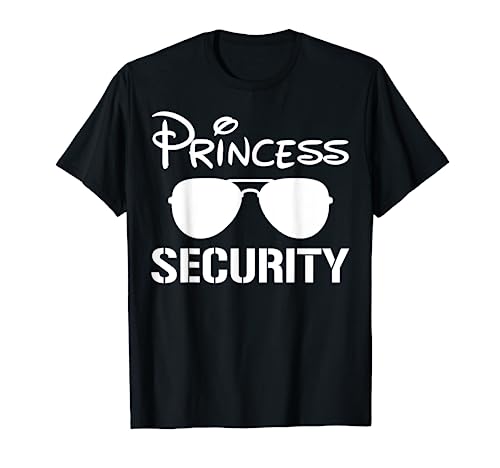 Princess Security Funny Birthday Halloween Party design men T-Shirt