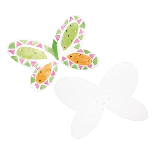 Colorations Decorate Your Own Wings Set of 12 for Kids Arts and Crafts Activity (FLYAWAY)
