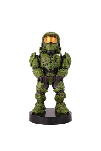 Cable Guys - Halo Figures Master Chief Infinite Gaming Accessories Holder & Phone Holder for Most Controller (Xbox, Play Station, Nintendo Switch)