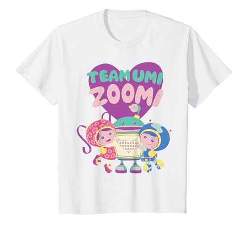 Team Umi Zoomi Robot Hug And Hearts T-Shirt T-Shirt