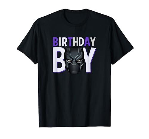 Marvel Avengers Black Panther Birthday Boy T-Shirt
