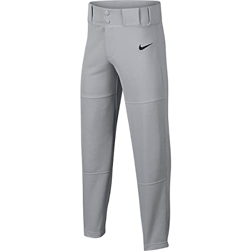 Nike Boys Core Open Hem Pants Gray | Black Large