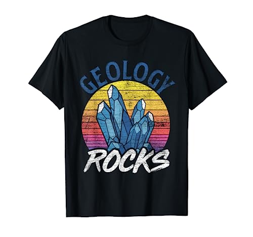 Geology Rocks Retro Geology T-Shirt