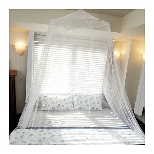Tedderfield Premium Quality Mosquito Net for Bed (Single to California King) and Cribs, Extra Large Mosquito Net Bed Canopy, Crib Canopy, Bed Net, Mosquito Netting for Indoor Outdoor, Camping, Travel