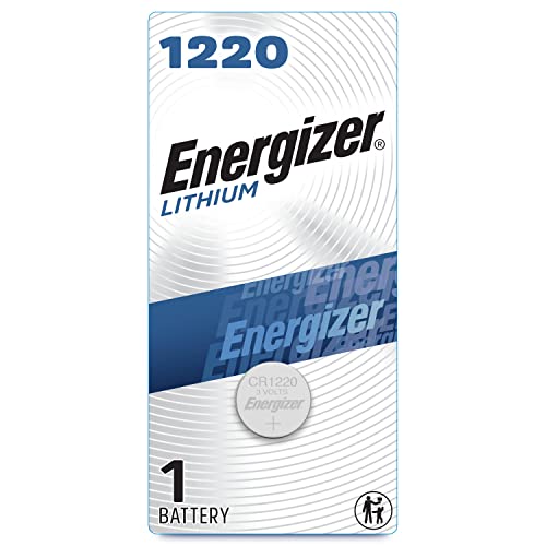 Energizer 1220 3V Batteries, 3 Volt Battery Lithium Coin, 1 Count