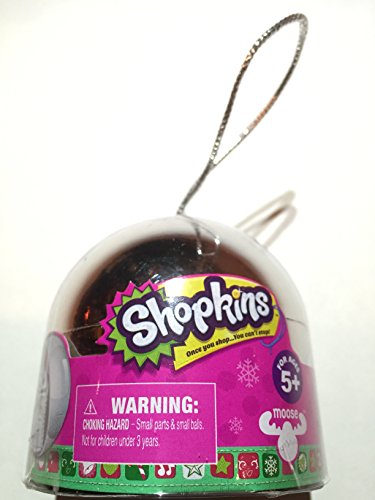 Shopkins Holiday 2015 Metallic Bauble Limited Edition Ornament (Silver, Gold, Red)