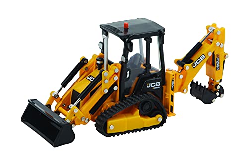 Britains JCB Farm Tomy Toys, Tracked Backhoe Loader, 1:32 JCB 1CXT Truck, Collectable Tractor Toy,1:32 Scale Farm Toys, Suitable for Collectors and Kids, 3 Year Plus