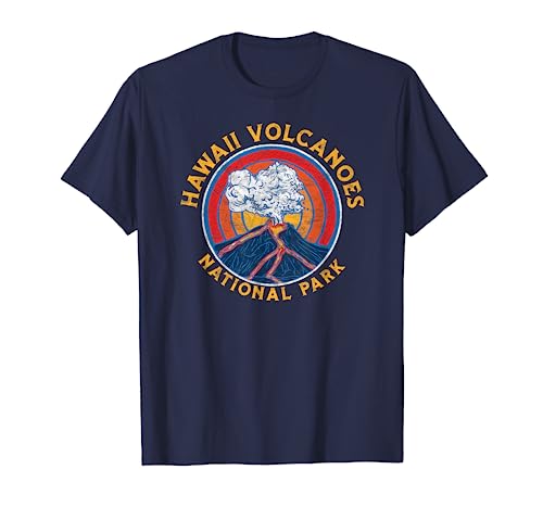 Hawaii Volcanoes National Park Shirt - Vintage Seal Graphic