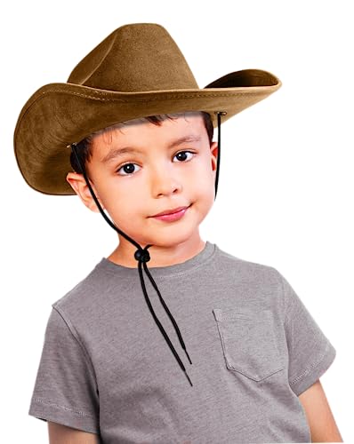 Rubie's Child's Faux-Suede Cowboy Hat, Brown