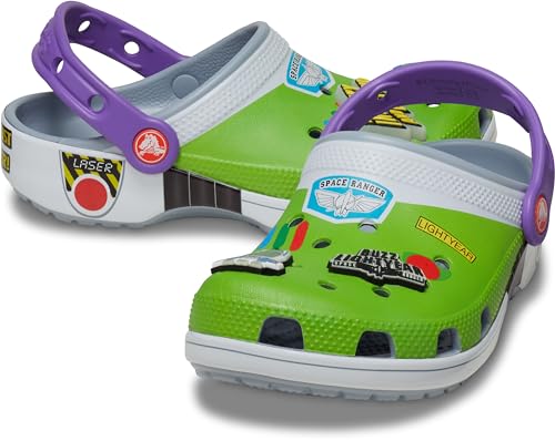 Crocs 209856-0ID-C11 Toy Story Buzz Classic Clog K BluGry Blue Grey