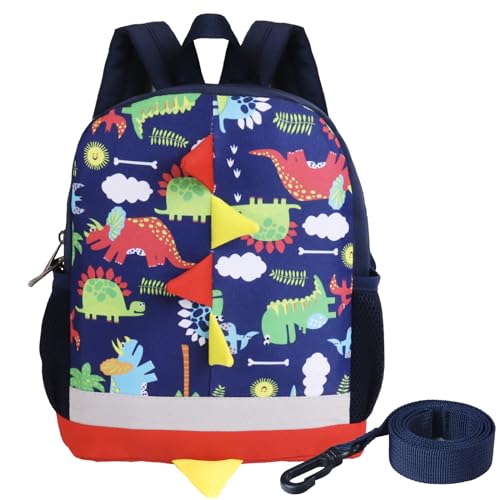 HWJIANFENG Kids Backpack Toddler Backpack Cute Mini Dinosaur Backpack for Boys Baby Daycare Bag Schoolbag Boys Girls
