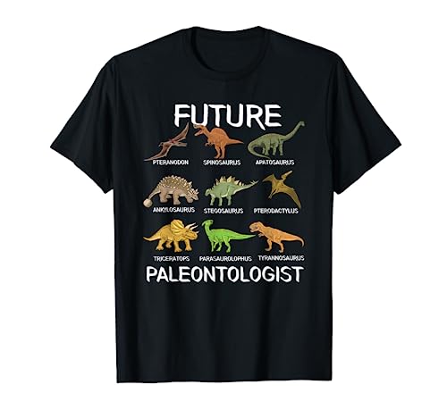 Future Paleontologist Shirt Kids Dino T-Shirt Fossil Tee