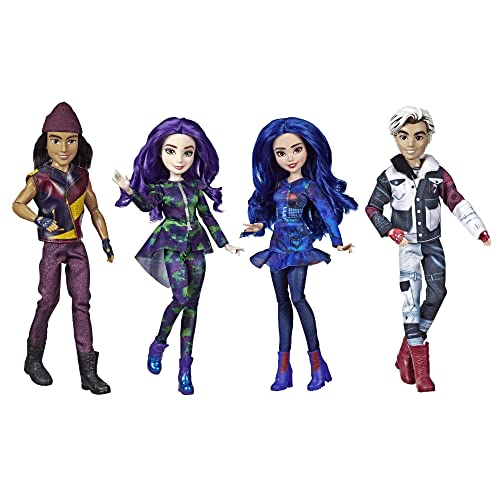 Disney Descendants 3 Isle of The Lost Collection 4 Pack Dolls