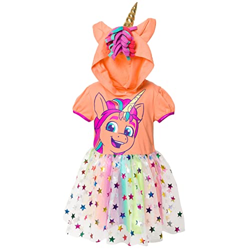 My Little Pony Sunny Starscout Little Girls Cosplay Tulle Dress 6-6X