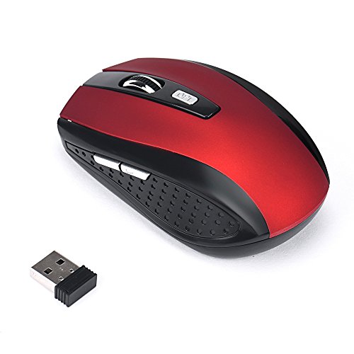 2.4Ghz Wireless Gaming Mouse USB Receiver Pro Gaming Mouse Wireless Portable for Office Online Shopping Gamer for Pc Laptop Desktop/D