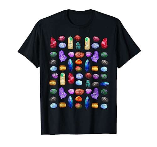 Colorful Rock Collection Geology T-Shirt