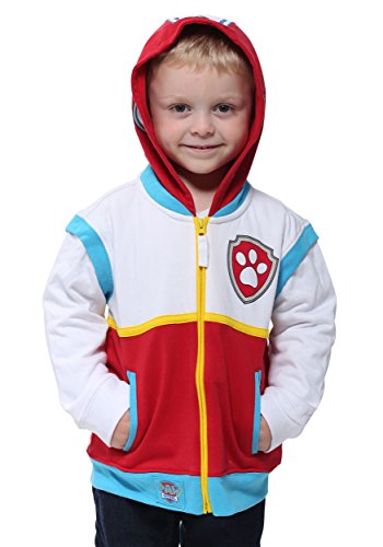 Nickelodeon Toddler Boys Paw Patrol Ryder Costume Hoodie, Multi, 5T