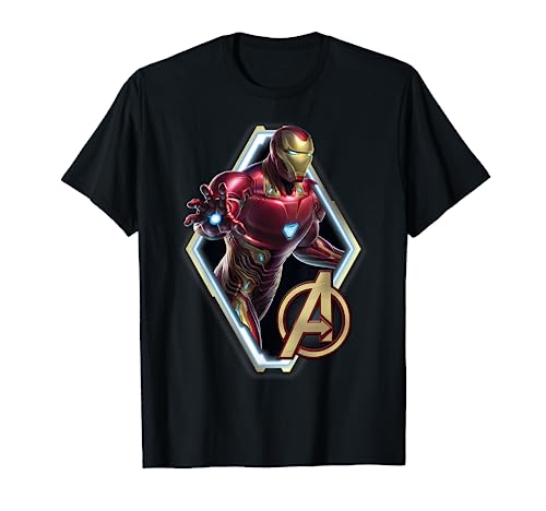 Marvel Avengers Endgame Iron Man Logo Graphic T-Shirt T-Shirt