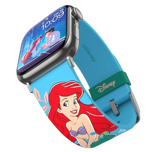 Disney The Little Mermaid Smartwatch Band - Officially Licensed, Compatible with Every Size & Series of Apple Watch (watch not included)