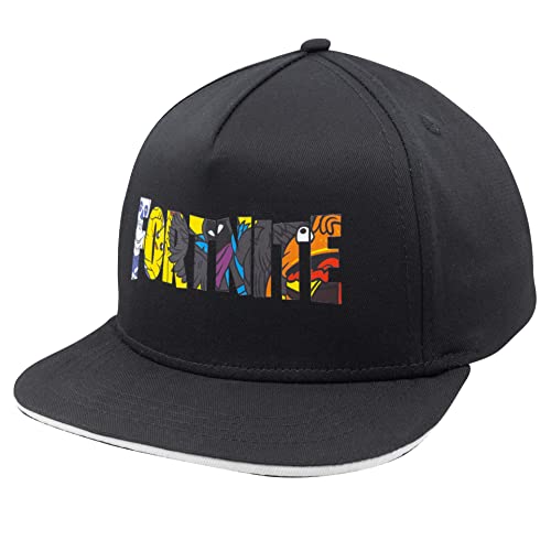 Fortnite Baseball Cap for Boys, Quality Made Boys Hat and Fitted Cap, Flatbrim Baseball Fortnite Hat with Sleek Design