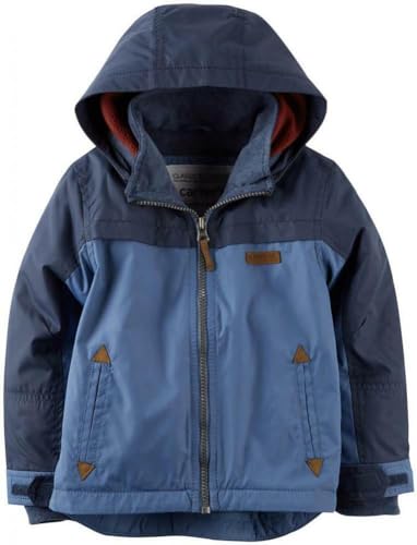 Carter's Little Boys' Fleece Lined Jacket (Toddler/Kid) - Blue - 3T