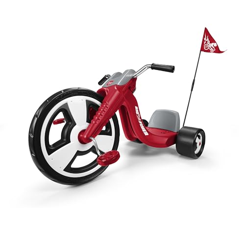 Radio Flyer Big Flyer Sport, Outdoor Ride On Toy for Kids Ages 3-7, Red Toddler Bike, Large