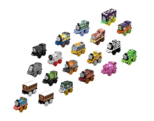 Thomas & Friends MINIS Toy Train 20 Pack for Kids Miniature Engines & Railway Vehicles for Preschool Pretend Play (Amazon Exclusive)