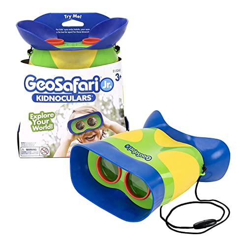 Educational Insights GeoSafari Jr. Kidnoculars - Binoculars for Kids Ages 3+, STEM and Outdoor Toys for Toddlers, Gifts for Toddlers