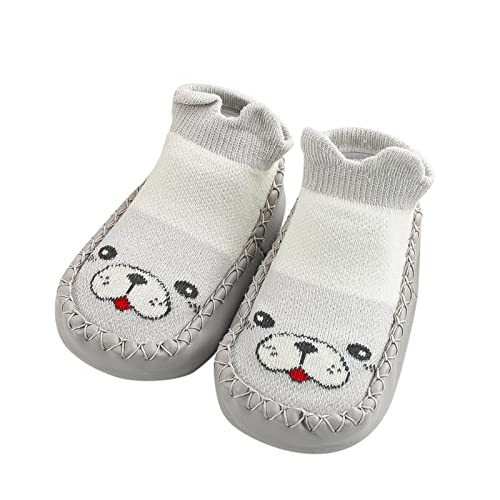 Baby Sock Shoes Toddler Cartoon Soft Rubber Sole Slipper Toddler Non Slip Sock Shoes with Grip for Girls Boys Baby Boy Halloween Costumes