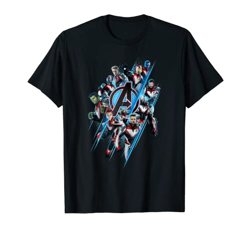 Marvel Avengers: Endgame Logo Super Heroes United T-Shirt T-Shirt