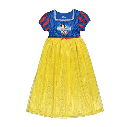 Disney Girls' Princess Fantasy Gown Nightgown, LOVELY SNOW WHITE, 4T
