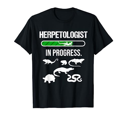 Cool Herpetologist In Progress | Funny Herpetology Kids Gift T-Shirt