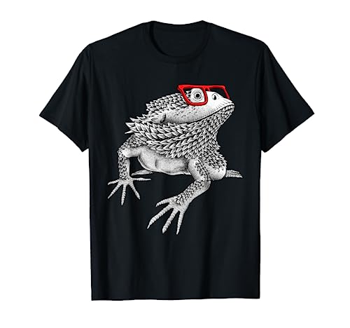 Cool Bearded Dragon For Men Women Reptile Lover Lizard Nerdy T-Shirt