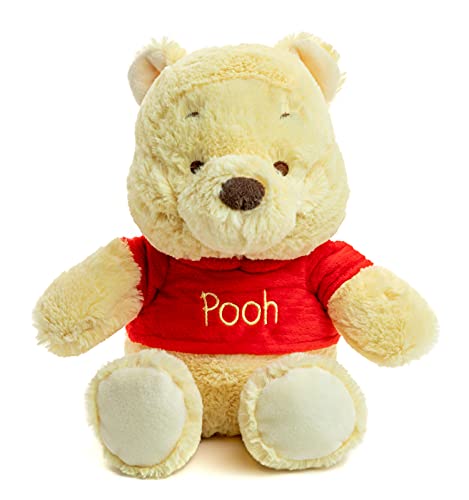 KIDS PREFERRED Disney Baby Winnie the Pooh and Friends Stuffed Animal with Jingle and Crinkle, Pooh 9”, Standard Safe for All Ages