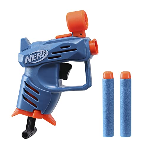 Nerf Elite 2.0 Ace SD-1 Blaster, 2 Official Elite Darts, Onboard 1-Dart Storage, Stealth-Sized, Pull-Down Priming Handle, Easy to Use