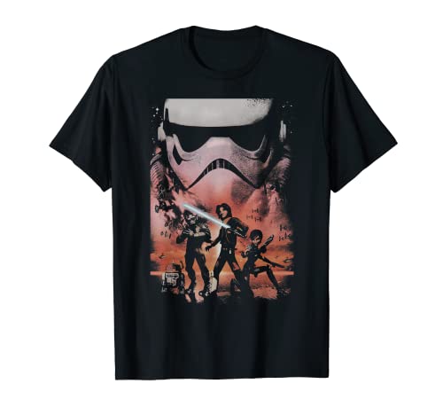 Star Wars Rebels Ghost Crew Ezra Sabine Zeb Chopper T-Shirt