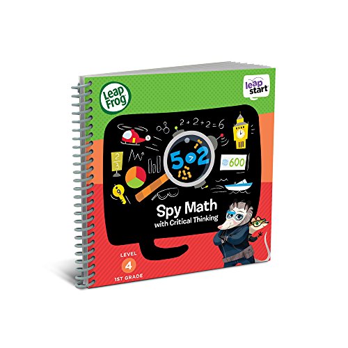 LeapFrog LeapStart 1st Grade Activity Book: Spy Math & Critical Thinking, 5 years to 7 years