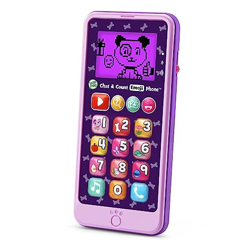 LeapFrog Chat and Count Emoji Phone, Purple