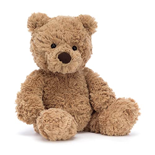 Jellycat Bumbly Bear Stuffed Animal, Small, 12 inches
