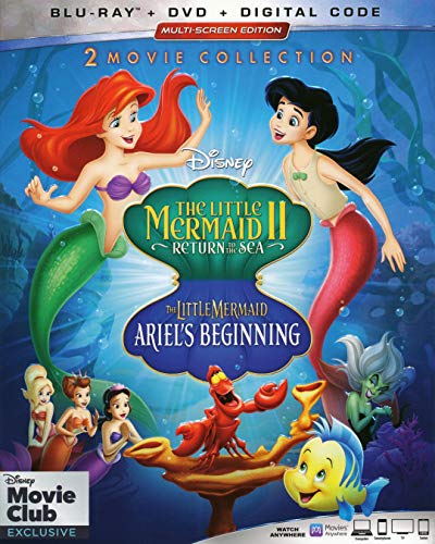 The Little Mermaid II: Return to the Sea / The Little Mermaid: Ariel's Beginning [Blu-ray + DVD + Digital HD]