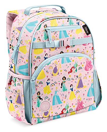 Simple Modern Disney Toddler Backpack for School Girls and Boys | Kindergarten Elementary Kids Backpack | Fletcher Collection | Kids - Medium (15' tall) | Princess Rainbows
