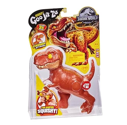Heroes of Goo Jit Zu - Licensed Jurassic World - Chomp Attack - Stretch T. Rex