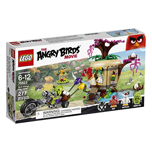 LEGO Angry Birds 75823 Bird Island Egg Heist Building Kit (277 Piece)