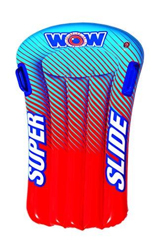 WOW Sports - Super Slide Sleds - 2 Pack - Inflatable Slip n Slide Rafts for Water Slide - for Kids & Adults